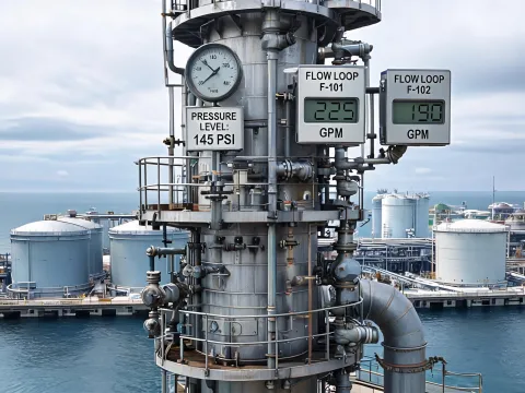 Oil gas petrochemical process instrumentation