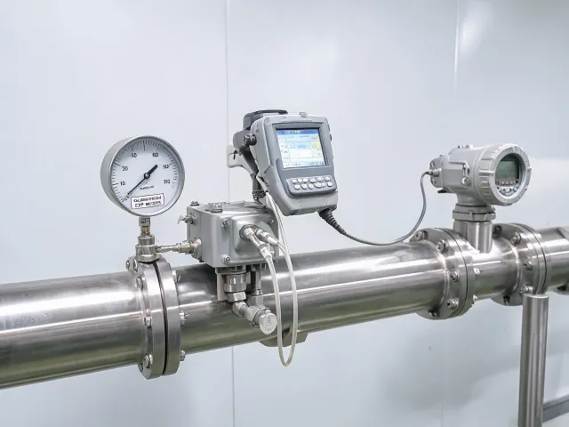 Ashcroft process instrumentation product family on plant skid